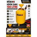 Staxx Power 100 Lt Köpük Tankı Oto Yıkama Sanayi Tipi Köpük Püskürtme Makinesi