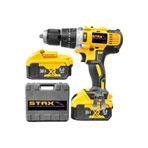 Staxx Power 36V 5 Ah Darbeli Çift Akülü Şarjlı Matkap Force Metal Mandren + 24 Parça Uç