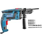 Staxx Power Alman Type 1500W Profesyonel Yüksek Torklu Darbeli Vidalama Delme Matkap + 5 Ad Uç Seti