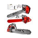 STAXX POWER American Çelik Karbüratör Benzinli Testere Ağaç Kesme Makinası Hızar Ormancı Kesim Motoru Turbo X960