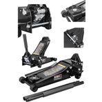 Staxx Power Hidrolik Ağır Hizmet Tipi Alçak Şase 3 Ton Kapasiteli Güçlendirilmiş Çift Piston Garaj Krikosu 47Cm