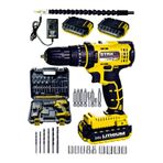 Staxx Power Pro 24 V 5 Ah Li-on Darbeli Çift Akülü Şarjlı Vidalama Matkap