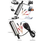 STAXX POWER Profesyonel Mini Dalgıç Transfer Pompası – 12V/24V Uyumlu Mazot Sıvı Yağ Süt Aktarma Paslanmaz