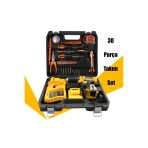 Staxx Power Şarjlı Vidalama Darbeli Matkap 30 Parça Multi Pro 24 V 5 Ah