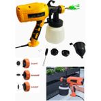 Staxx Power SPG4080 Profesyonel Elektrikli Sprey Boya Tabancası 800W Dezenfektan Püskürtme Makinesi + Çift Nozul - 1,5 mm