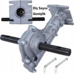 Staxx Power Tırpan Çapa Aparatı Gövdesi 28 mm 9 Diş - Ot Çalı Tırpanı Şanzıman Bağlantısı