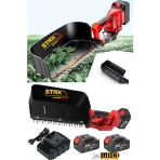 STAXX POWER Titanyum Bıçaklı x2 Çift 21000WH Lityum Akülü Çay Hasat Makinesi Çay Kesme Yolma Toplama Makinesi
