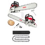 Staxx Power Tt-58 4.3 Hp 50 Cm Pala Tam Professional Çift Egzoz Ağaç Motoru Motorlu Testere Hızar 58 Cc