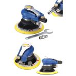 STAXX POWER Yüksek Devirli Havalı Orbital Zımpara Polisaj Araç Metal Düzey Temizleme Makinesi - 150MM ST1512HZ