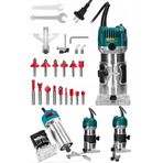 Staxx S35MFS 3500 W 6 MM Mini Freze Formika Traşlama Makinesi + 12 Uç
