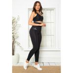 Stayfit Kadın Siyah Korse Tayt Antrasit Renkli İncelten Özellikler ile 3XL Beden - Antrasit - Siyah