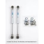 Std 80N Gazlı Piston - Mutfak Dolabı ve Mobilya Kapak Amortisörü (2'li Paket) - Gri