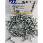 STD Sunta Vidası 3.5x18 Ölçüde 1000 Adet Büyük El Paketinde Dayanıklı Vida - 3,5 x 18 cm