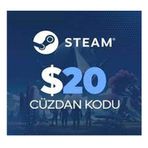 Steam 20 USD Cüzdan Kodu