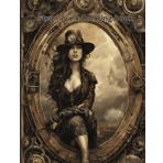 Steam-Powered Serenity: A Unique Steampunk Coloring Book for Adults
