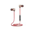 sTech Sport Kablosuz Kırmızı Mıknatıslı Bluetooth Kulaklık