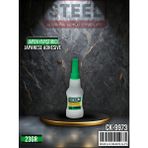 Steel 10'lu Japon Yapıştırıcı 23 gr - 10 Adet - Şeffaf