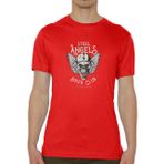 Steel Angels Biker Skull Erkek Tişörtü Small