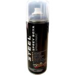 Steel Sprey Boya 400 ml Dekoratif Boya Graffiti Duvar Boyası Mobilya Boyası Metal Boyası 1 Adet - 0315 Gri