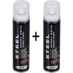 STEEL Sprey Boya 400ml Beyaz ST-0529 0529 4688 9876-2 ADET ERPİLSAN ELEKTRONİK