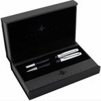Steelpen 2710 World Siyah Dolma-Tükenmez Kalem Seti