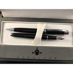 Steelpen 285S Galaxy Siyah Dolma-Tükenmez Kalem Seti