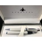 Steelpen 287 Capital Beyaz Dolma-Tükenmez Kalem Seti
