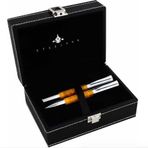 Steelpen 5061 Sedef Sarı Dolma-Tükenmez Kalem Seti
