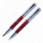 Steelpen 5062 Elite Bordo Dolma-Tükenmez Kalem Seti