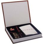 Steelpen Calligraphy Serisi SK080 Ahşap Kaligrafi Kalem Seti - Renkli