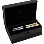 Steelpen Capital Serisi 286 Gold Kalem+Tükenmez Kalem