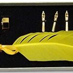 Steelpen CS-0212 Sarı Kaligrafi Seti
