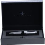 Steelpen World Serisi 2711 Mat Krom Dolma Kalem+Tükenmez Kalem Seti - Ana Renkler