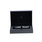 Steelpen World Serisi 2711 Mat Krom Dolma Kalem+Tükenmez Kalem Seti