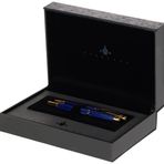 Steelpen World Serisi 2716 Mavi Dolma Kalem+Tükenmez Kalem Seti