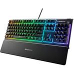 Steelseries Apex 3 USB Kablolu IP32 Suya Dayanıklı RGB Oyuncu Q Klavye siyah