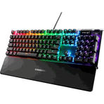 SteelSeries Apex 5 Hibrit Mekanik Rgb Aydınlatma Oled Ekran Türkçe Qwerty Gaming Klavye