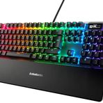 SteelSeries Apex 7 Mekanik Gaming Klavye, Oled Akıllı Ekran, Usb Doğrudan Bağlantı & Medya Kontrolleri, Kırmızı Düğmeler, Türkçe QWERTY
