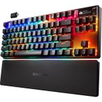 Steelseries Apex Pro Tkl Wireless Gen 3 Omnipoint 3.0 Hipermanyetik Switch Rgb Mekanik Kablosuz Oyuncu Klavyesi (Uk) - Siyah