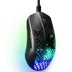 SteelSeries SSM62611 AEROX 3 ONYX 2022 Ultra Hafif 59G Truemove Core Sensör Siyah Beyaz Kablolu Mouse