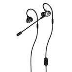 SteelSeries Tusq - Kulak İçi mobil oyun kulaklığı - çıkarılabilir kollu çift mikrofon - ergonomik süspansiyonlu kulaklıklar - mobil cihazlar için - siyah