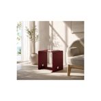 steelthesign MONOARC SERİSİ DEKORATİF SEHPA - BORDO