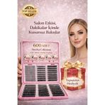 STEELVA Takma Kirpik Seti Yapıştırıcı, Ve Kirpik Fırçasıyla 600 Adet Kirpik Tutamı ( Özel Koleksiyon)