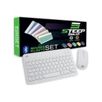 Steep Solid Magic Şarjlı Bluetooth Klavye - Mouse Set beyaz
