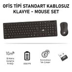 Steep Solid ST-WKM01S Ofis Tipi Standart Kablosuz Klavye Mouse Set