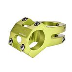 Steer Tube 31.8mm Gidon Için Alüminyum Alaşımlı Dağ Bisikleti Kökü, Tüm Dağlar, MTB, Yokuş Aşağı, Freeride Için(Yeşil)