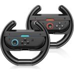Steering Wheels For Nintendo Switch 2 Joycon Controllers, Switch 2 Racing Wheels For Mario Kart Worl