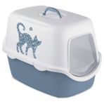 Stefanplast Cathy Griffe 56x40x40 cm Mavi Kedi Tuvaleti
