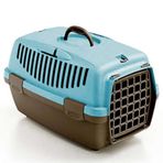 Stefanplast Gri Gulliver 1 Küçük Irk Köpek ve Kedi Taşıma Kafesi