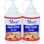 Stein D3-D4 Şeffaf Süper Güçlü Ahşap Tutkalı 550 Gr. x 12 Adet